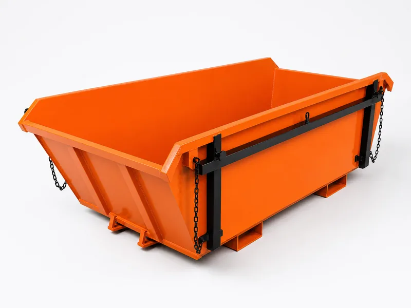 10m³ skip bin — (L) 4.4m × (W) 1.6m × (H) 1.5m