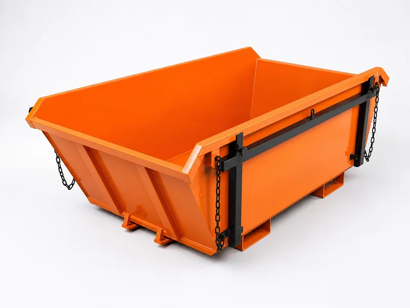 4m³ skip bin — (L) 3.2m × (W) 1.6m × (H) 0.9m