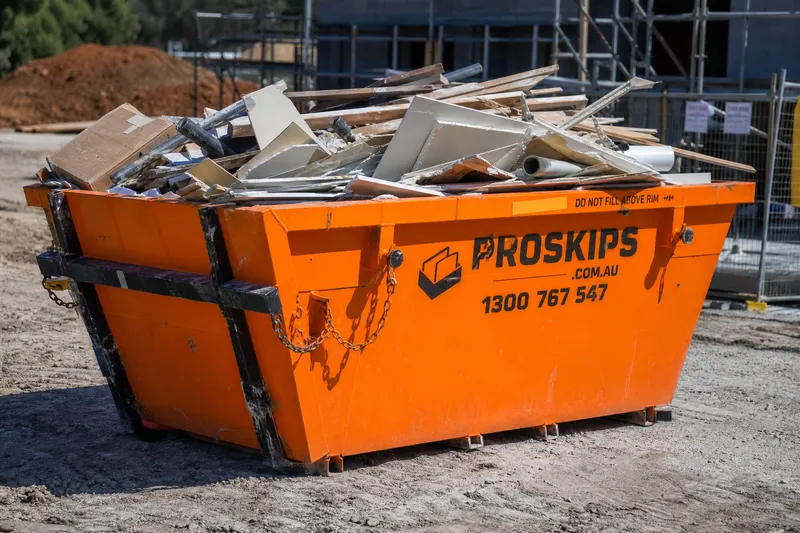 Builders Waste skip bin